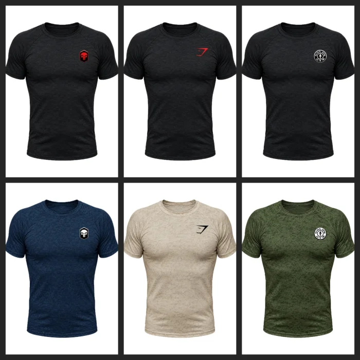 Remeras de Compresión Tactical Gymshark Golds Gym Pubisher