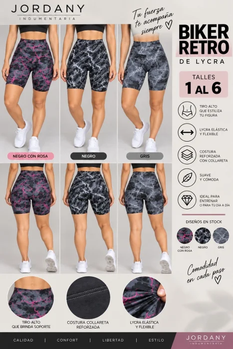 Biker Retro Lycra