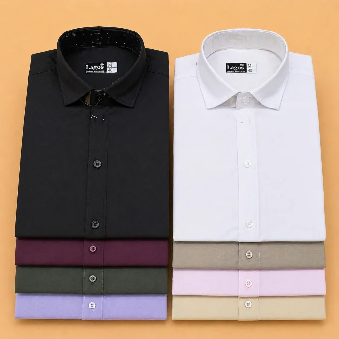 Camisa Juvenil Liso Rigido