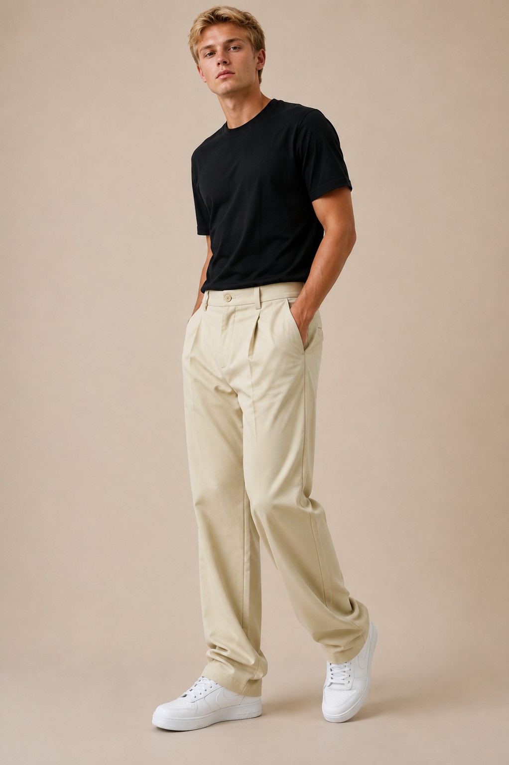 Pantalón Sastrero Relaxed Fit - Imagen 3