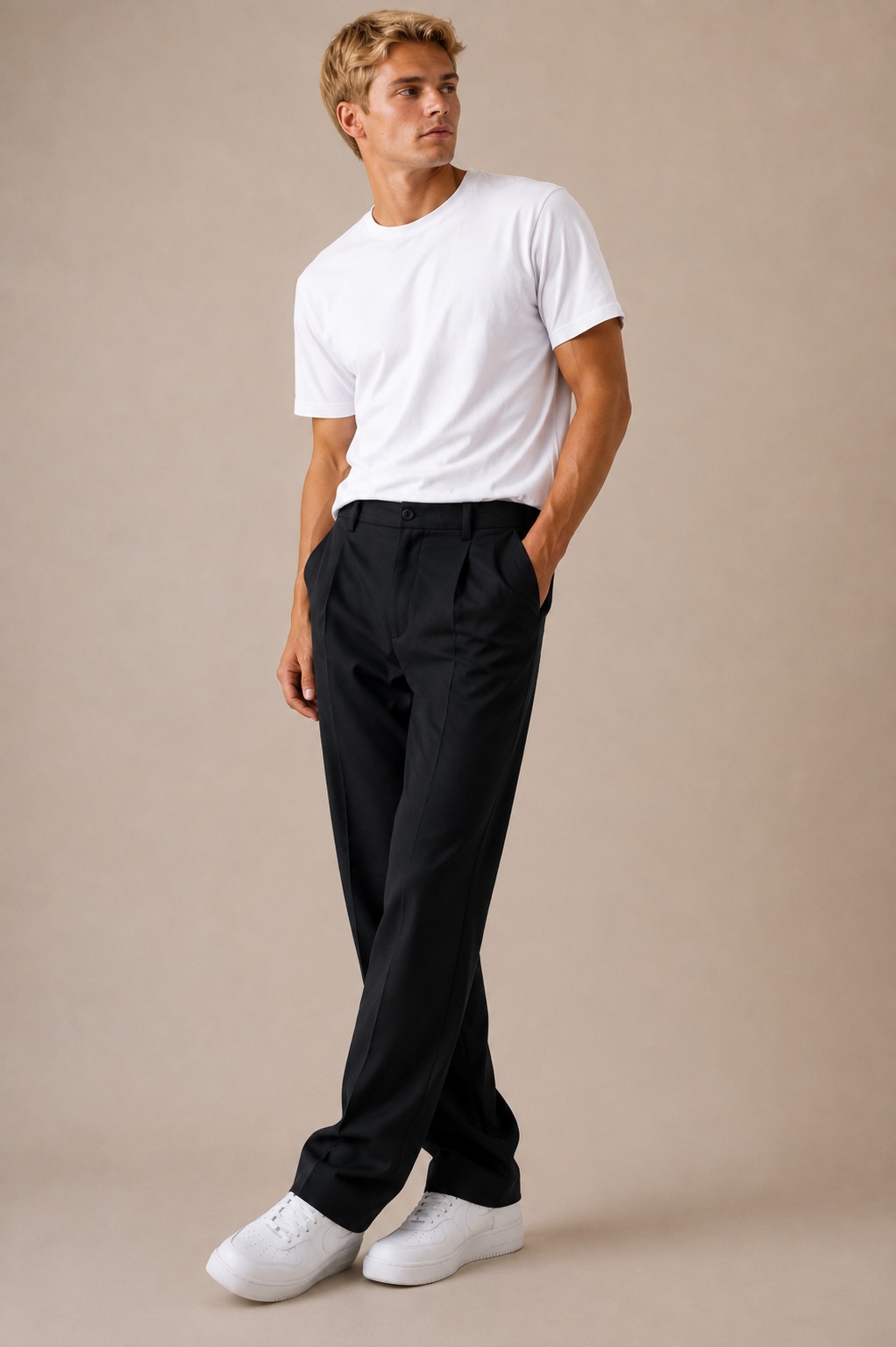 Pantalón Sastrero Relaxed Fit - Imagen 4