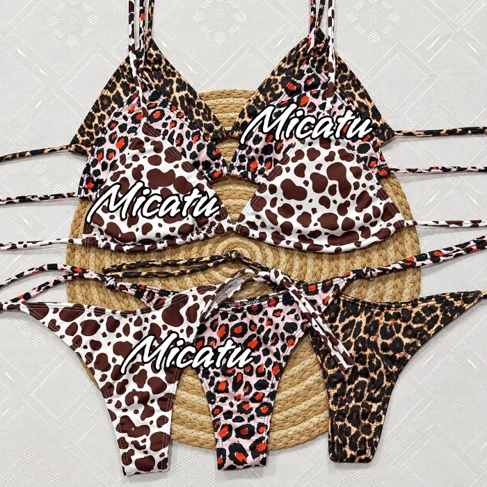 Bikinis Animal Print -lenceria Micatu