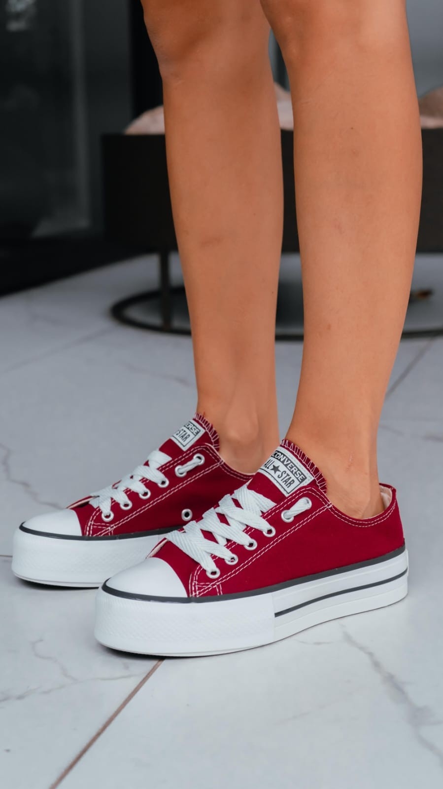 Zapatillas All Star de Lona con Plataforma - Imagen 2