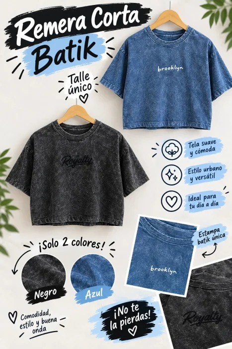 Remera de Dama Batik