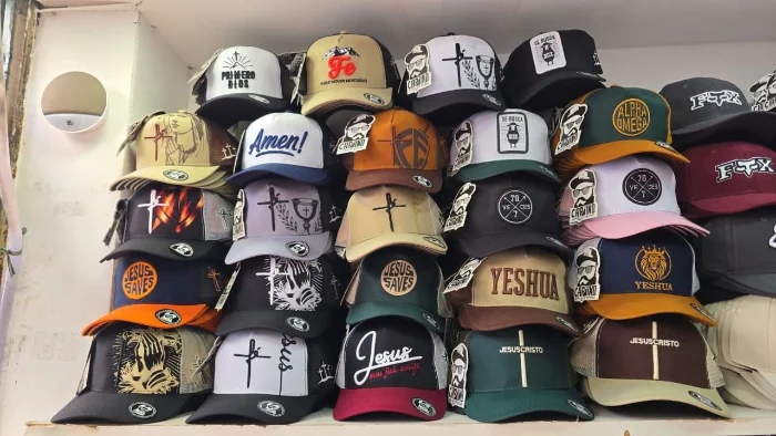 Gorras Fe / con Frases Cristianas Dios