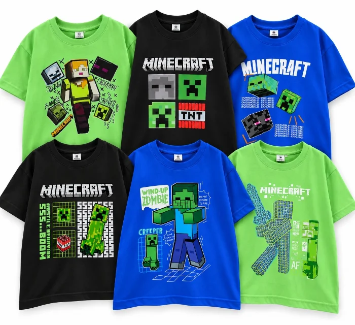 Remera Minecraft- Nene