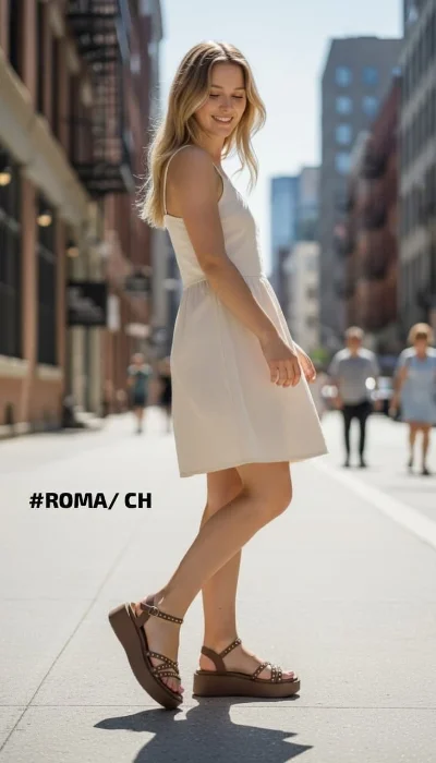 #roma Choco Sandalias