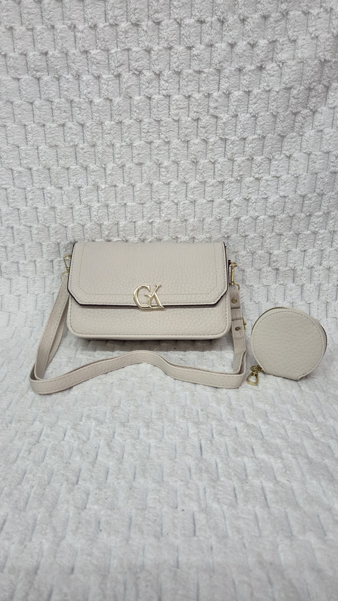 Hermoso Morral de Cuero Pu Excelente Calidad con Tira Desmontable y Regulable - Imagen 1