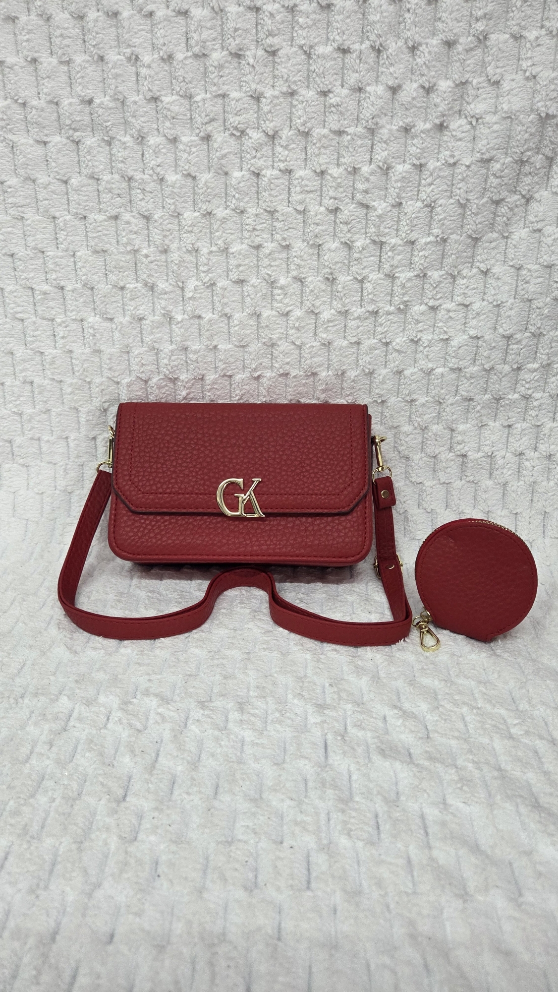 Hermoso Morral de Cuero Pu Excelente Calidad con Tira Desmontable y Regulable - Imagen 2
