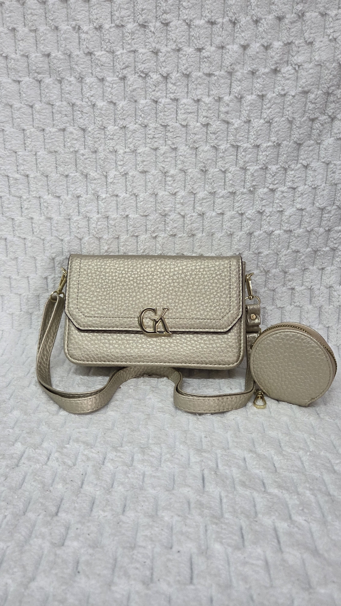 Hermoso Morral de Cuero Pu Excelente Calidad con Tira Desmontable y Regulable - Imagen 5