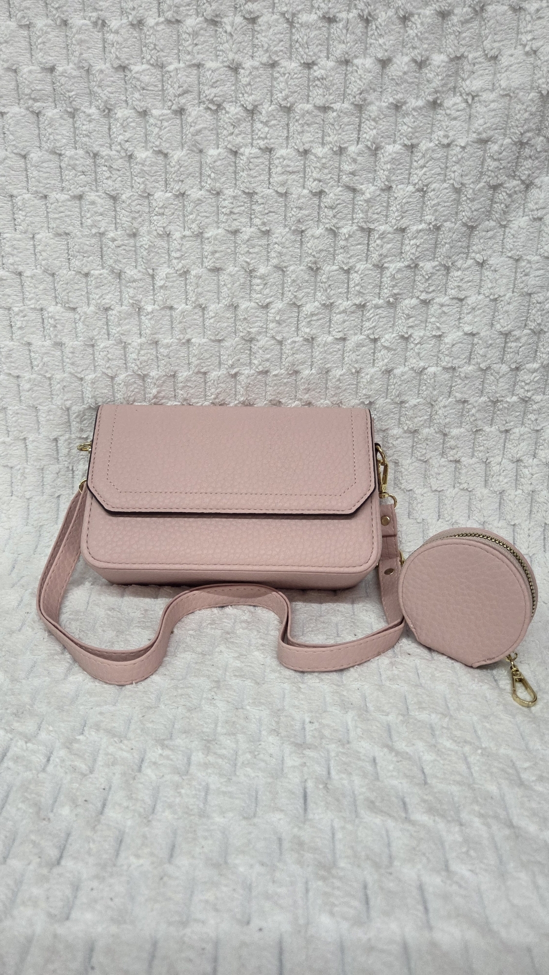 Hermoso Morral de Cuero Pu Excelente Calidad con Tira Desmontable y Regulable - Imagen 6