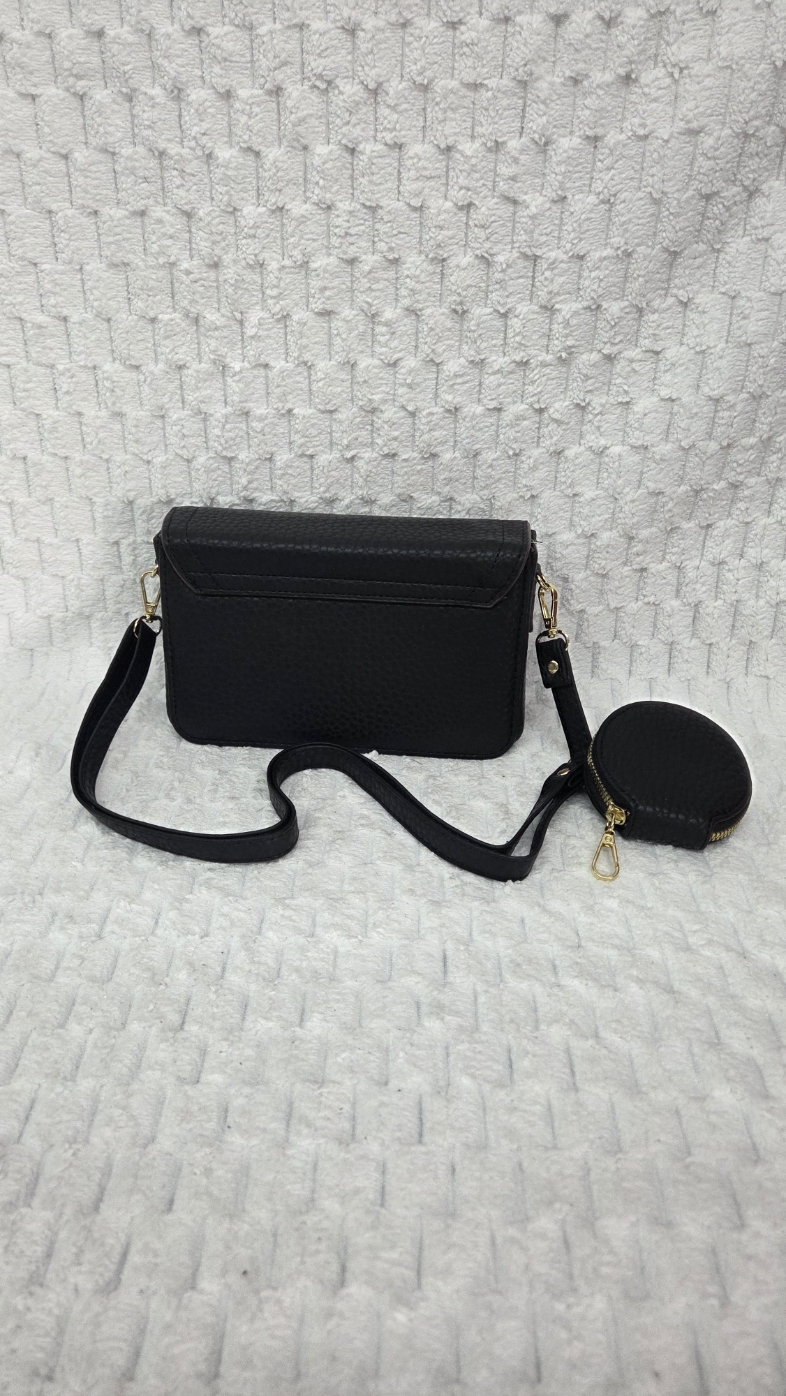 Hermoso Morral de Cuero Pu Excelente Calidad con Tira Desmontable y Regulable - Imagen 8