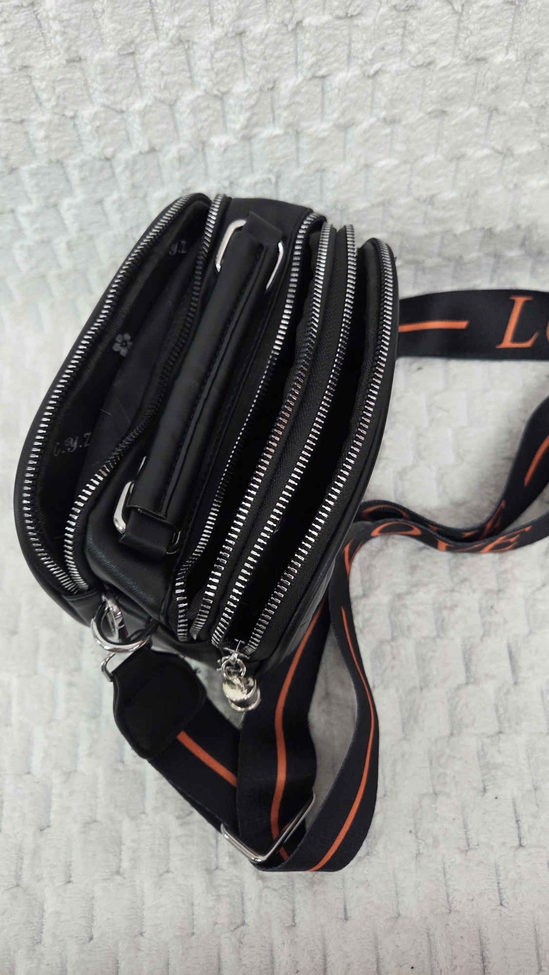 Hermoso Morral de Cuero Pu Excelente Calidad con Tira Desmontable y Regulable - Imagen 8