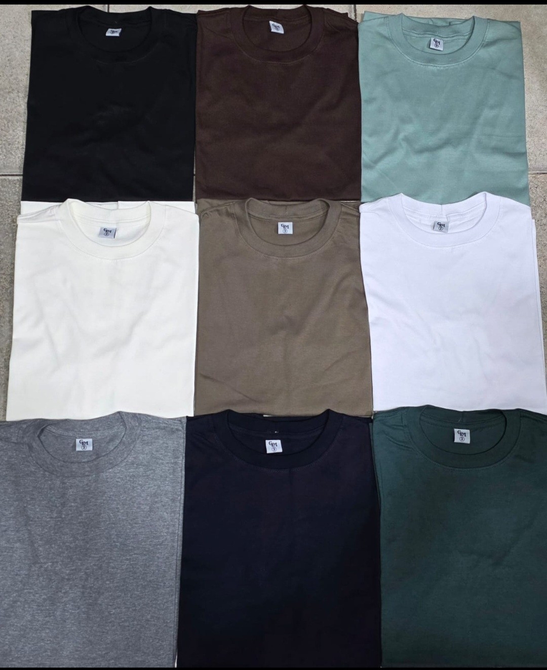 Remera Lisa, Algodón Peinado - Imagen 5