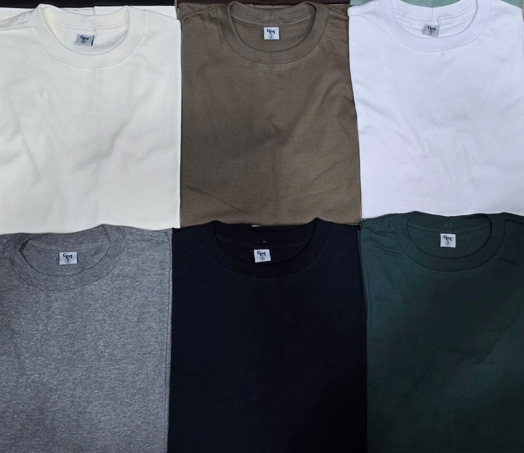 Remera Lisa, Algodón Peinado - Imagen 6