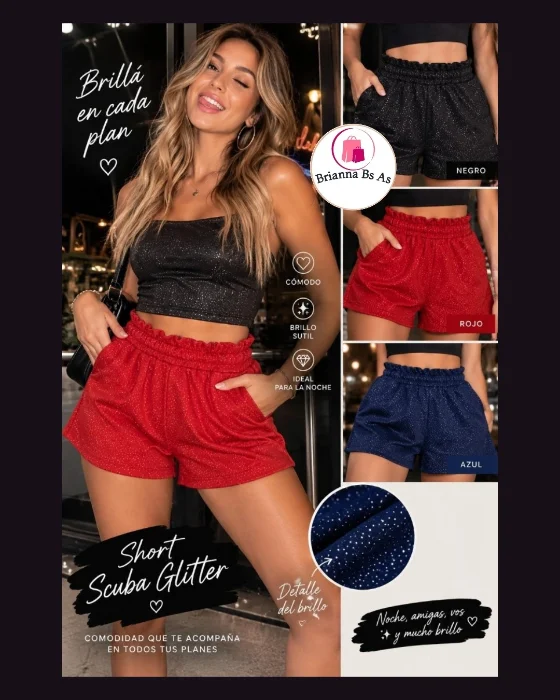 Short Glitter
