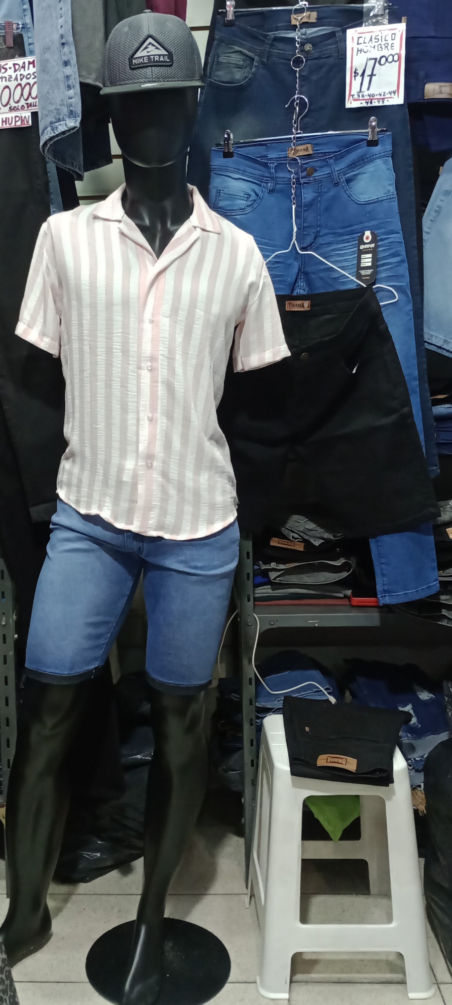 Camisa para Hombre Rayada de Lino - Imagen 5