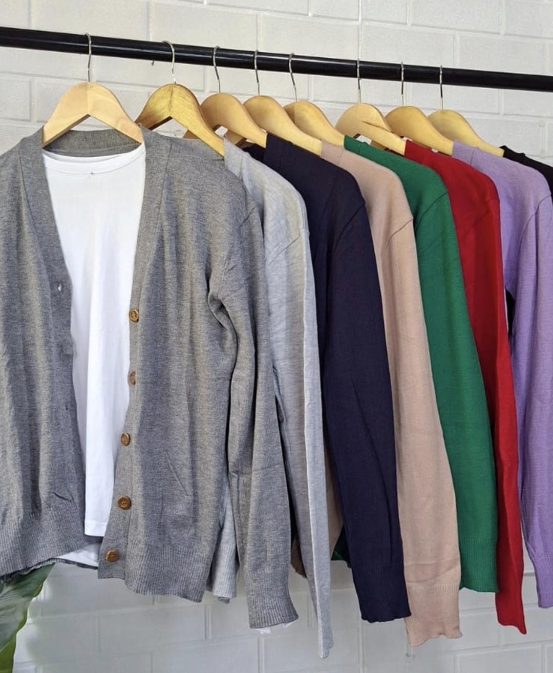Cardigan Liso - Imagen 4