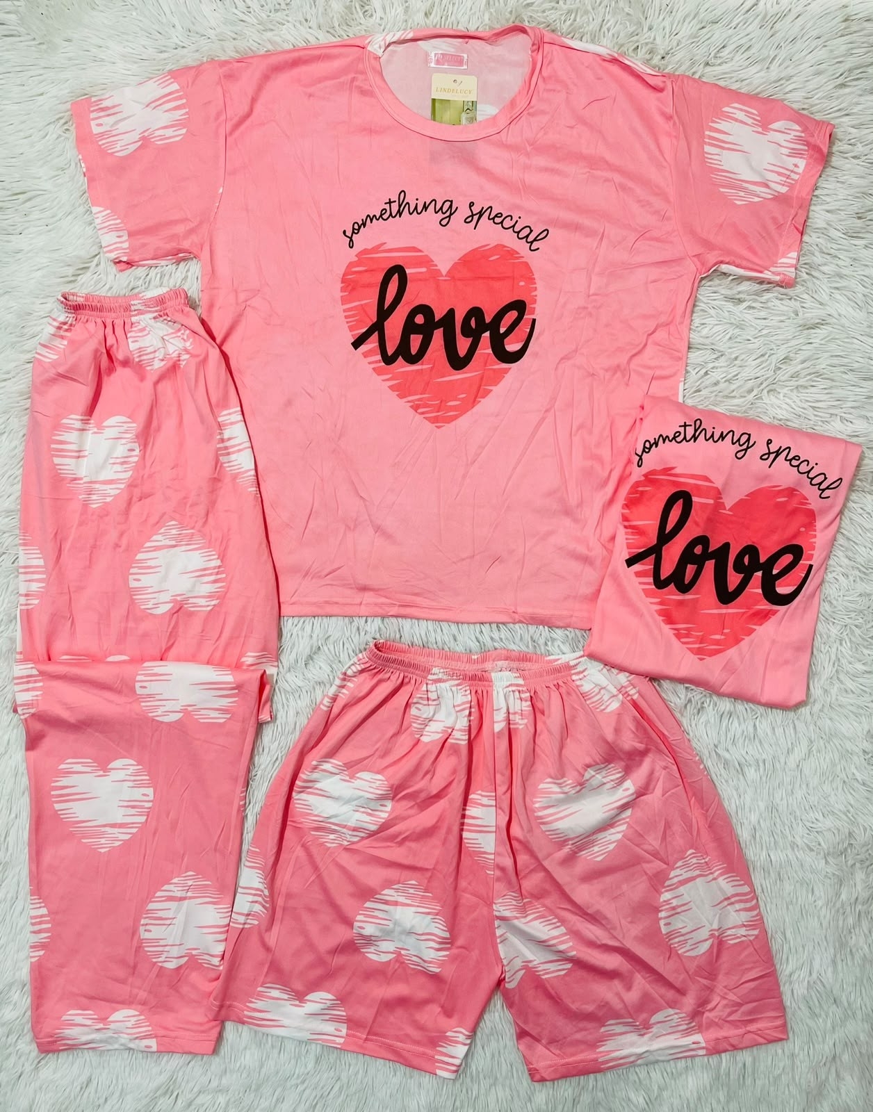 Pijamas de 4 Piezas - Imagen 4