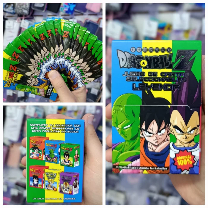 Mazo Cartas Dragon Ball Z Guerreros Leyenda+20 Sobres