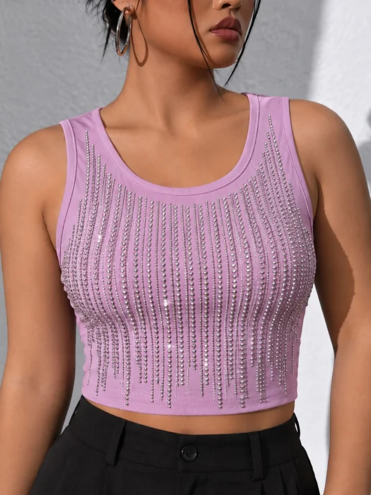 Musculosa con Brillo