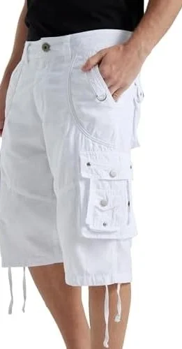 Bermudas Importado Solo Color Blanco
