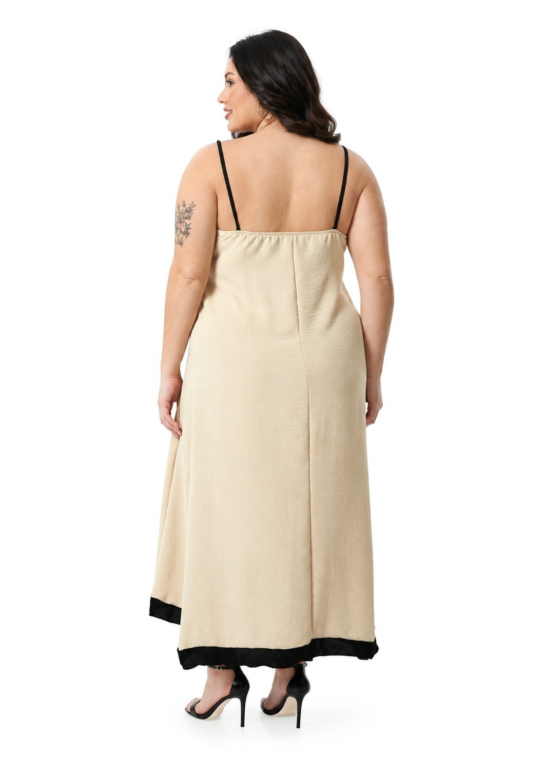 Vestido Largo de Cey Combi con Bretel - Imagen 2