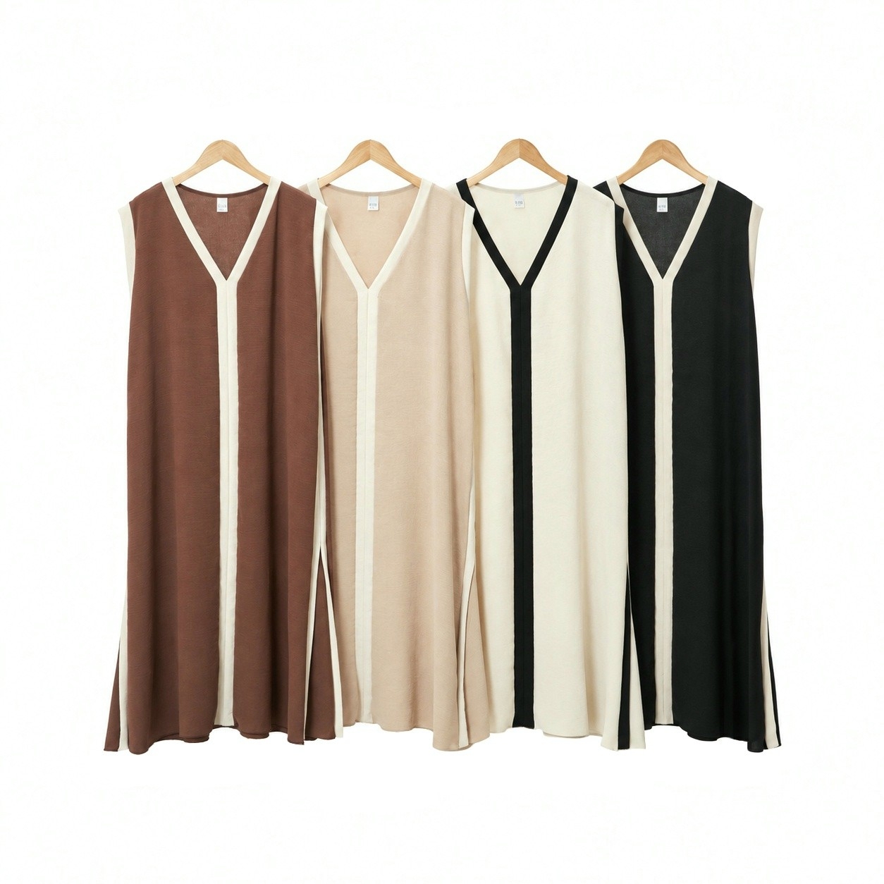 Vestido Largo de Cey Combi con Tajos Laterales - Imagen 3