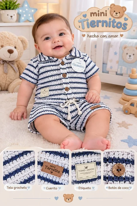 Conjunto Encanto Grochets