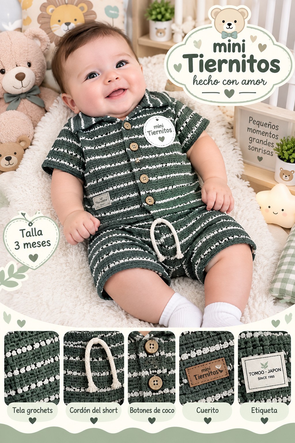 Conjunto Encanto Grochets - Imagen 2