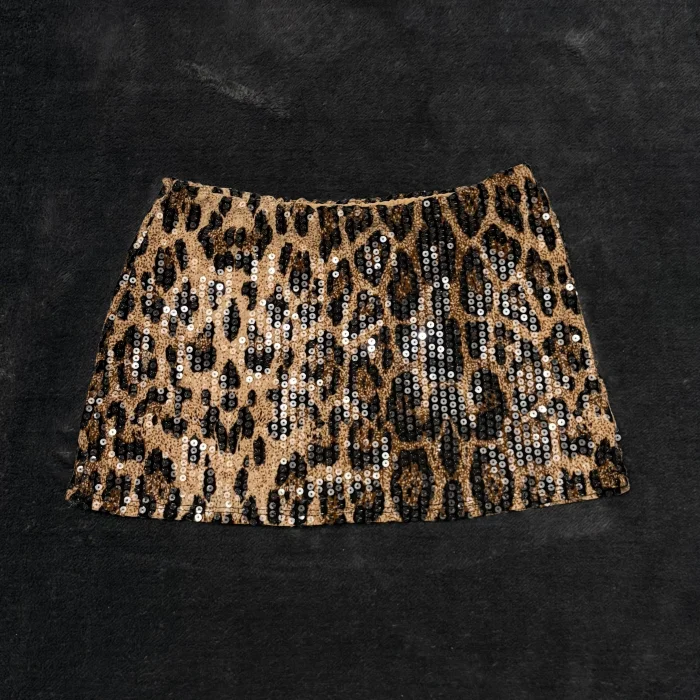 Pollera de Lentejuela Animal Print