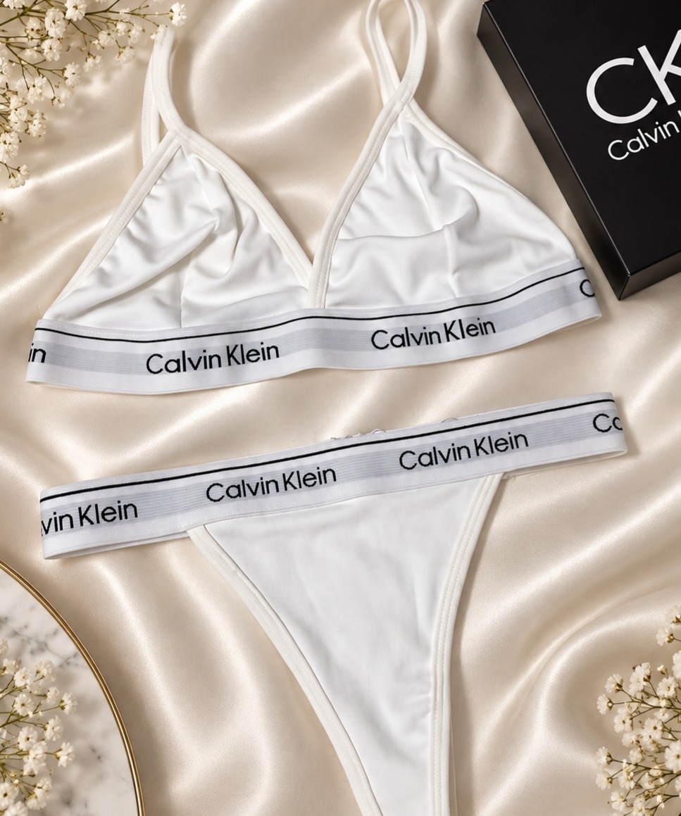(art:ckdep2)conjunto Ck Bralette Deportivo Algodon - Imagen 2