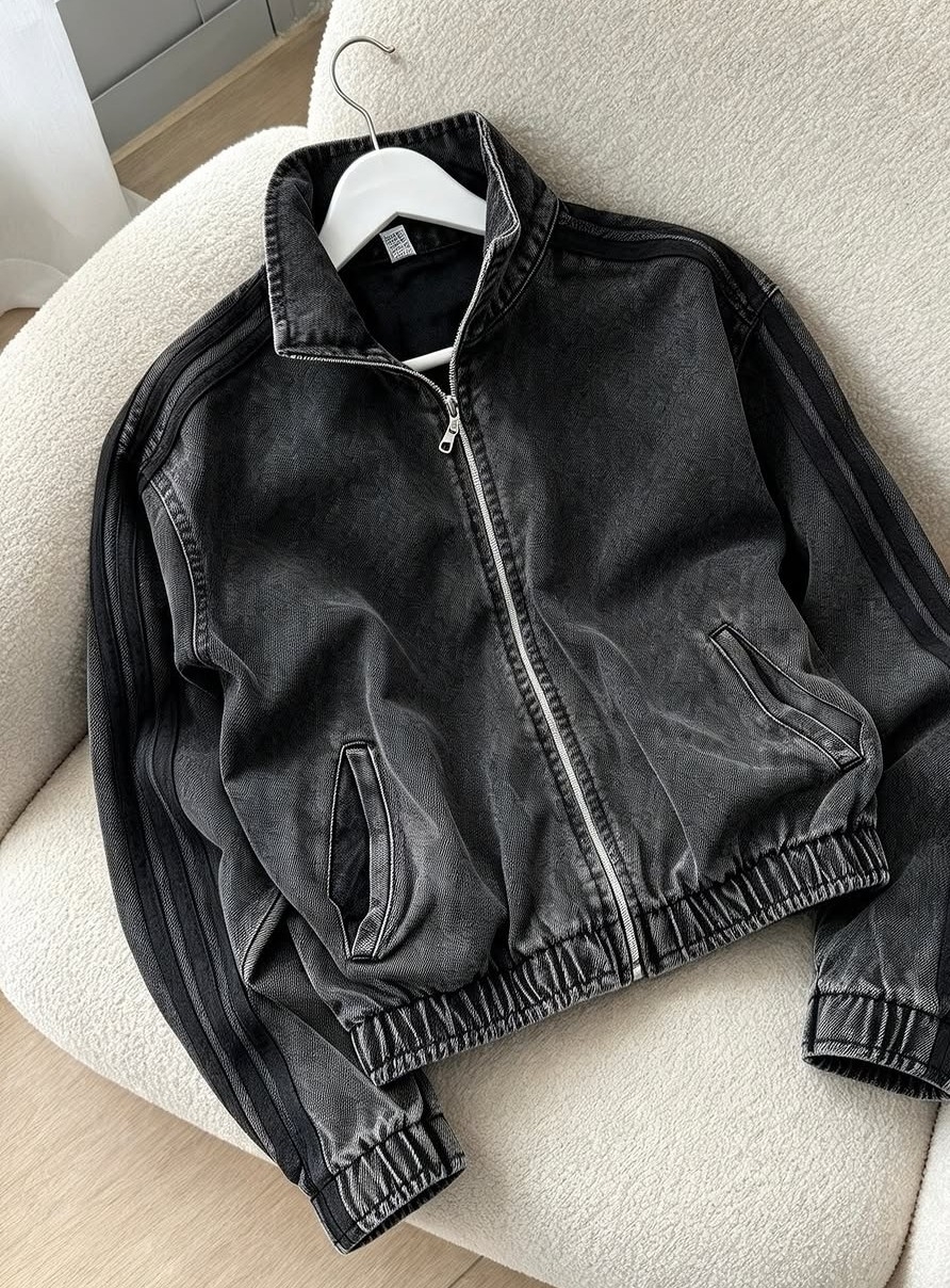 Campera Jeans Lineas - Imagen 3