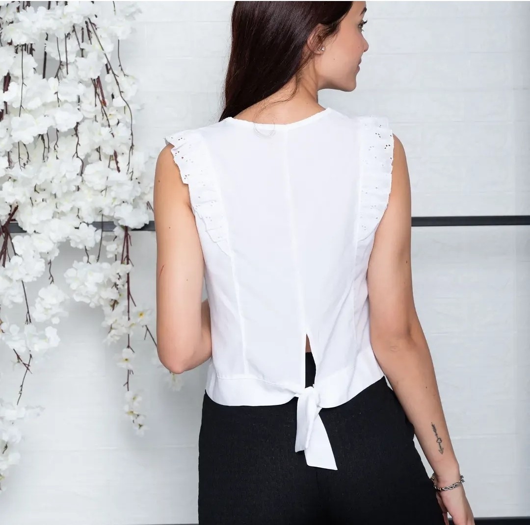 Blusa con Lazo - Imagen 2