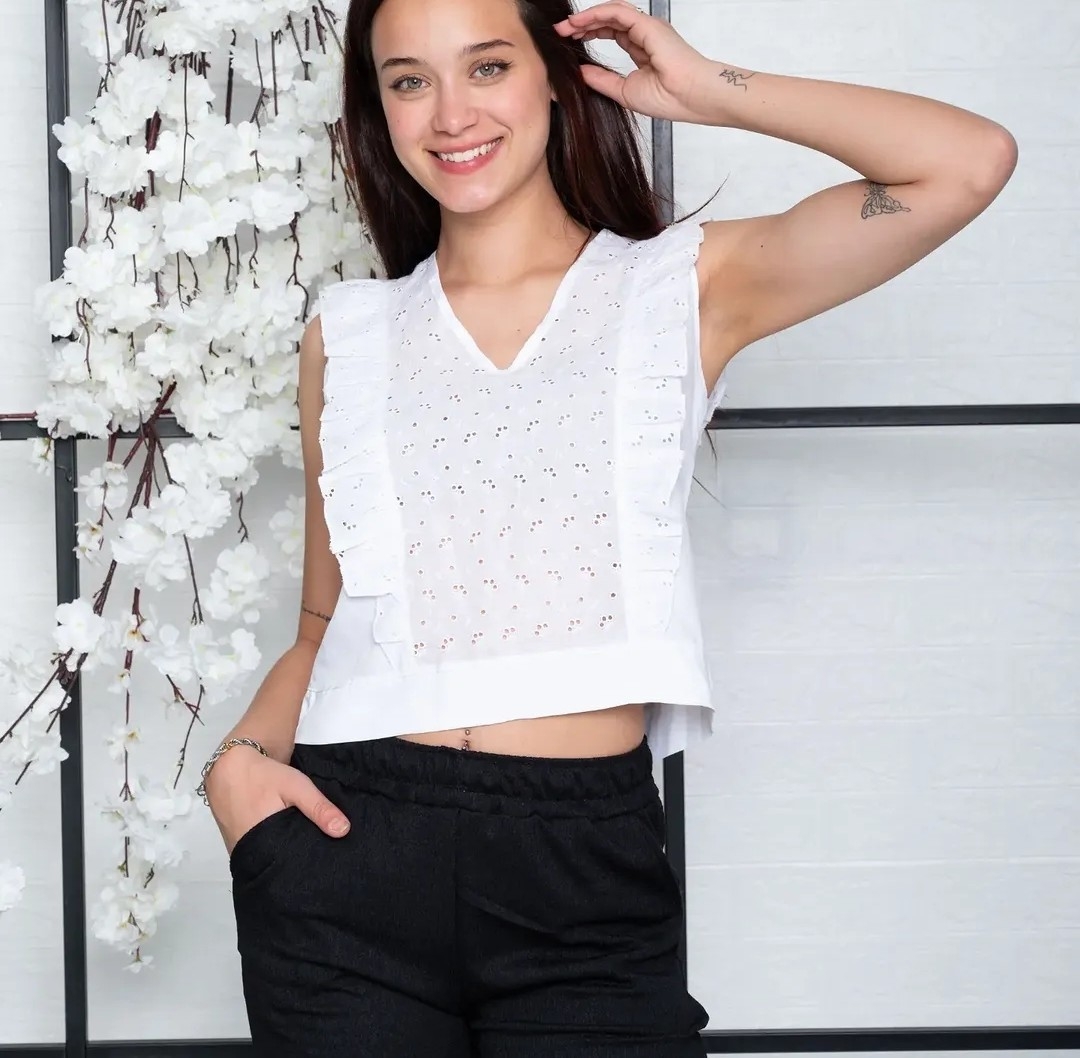 Blusa con Lazo - Imagen 3