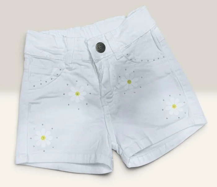 Short Beba Gabardina Elastizado