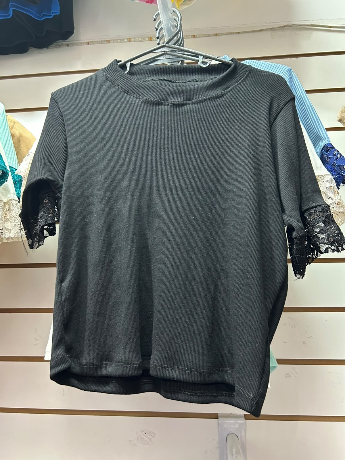 Remeras Mangas Encaje - Imagen 3
