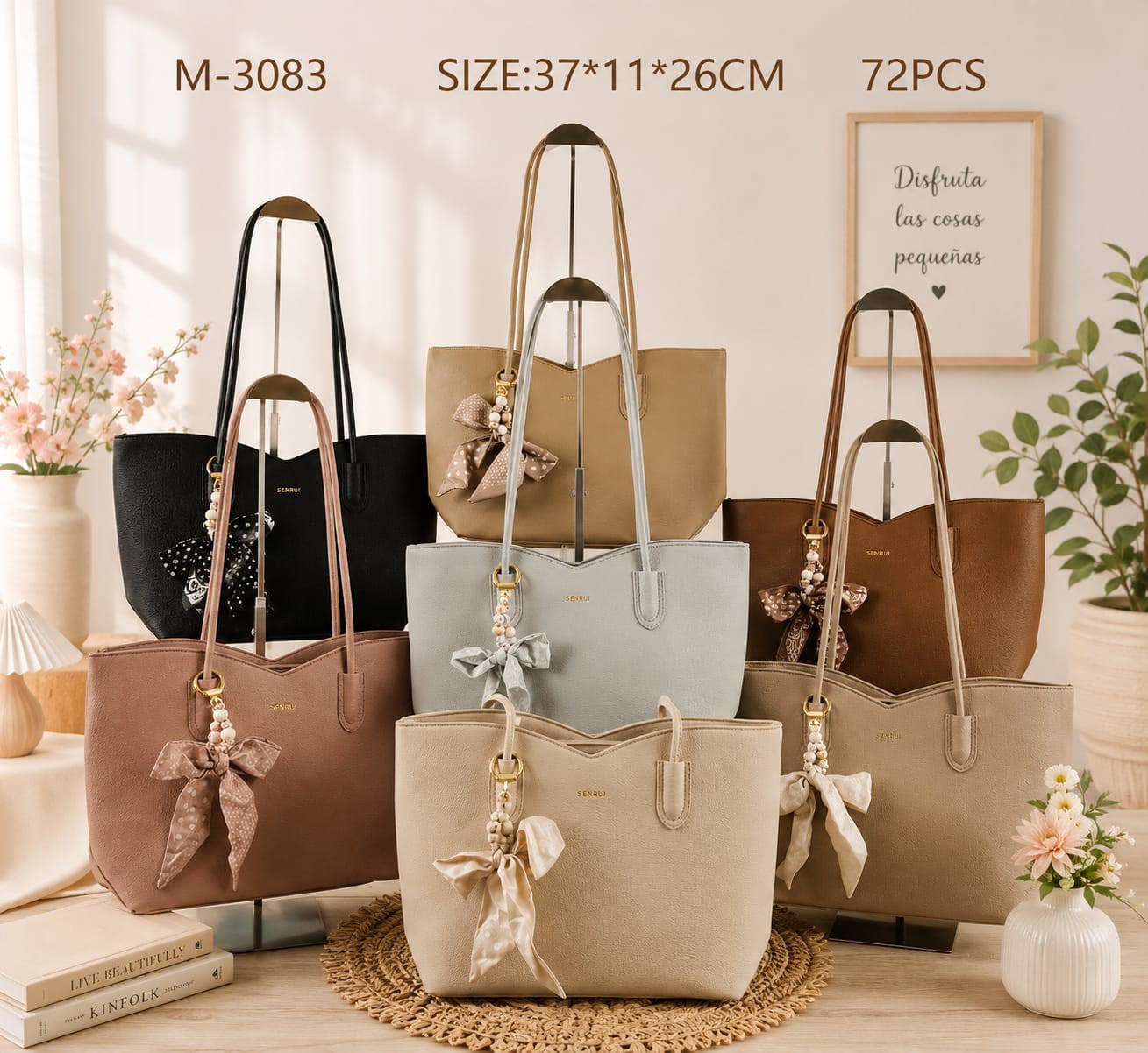 Carteras Fashion con Llaveros - Imagen 3