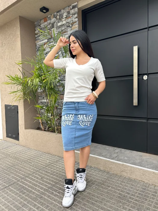 Polleras de Jeans