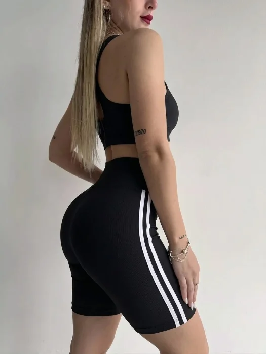 Biker Lycra Franjas