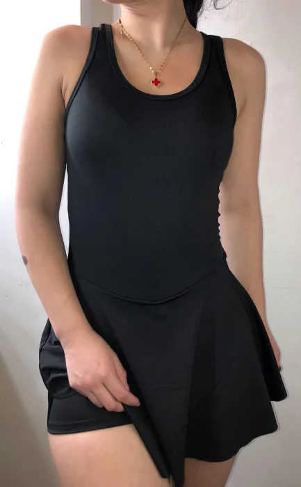 Catsuit con Bolsillo Retro Deportivo