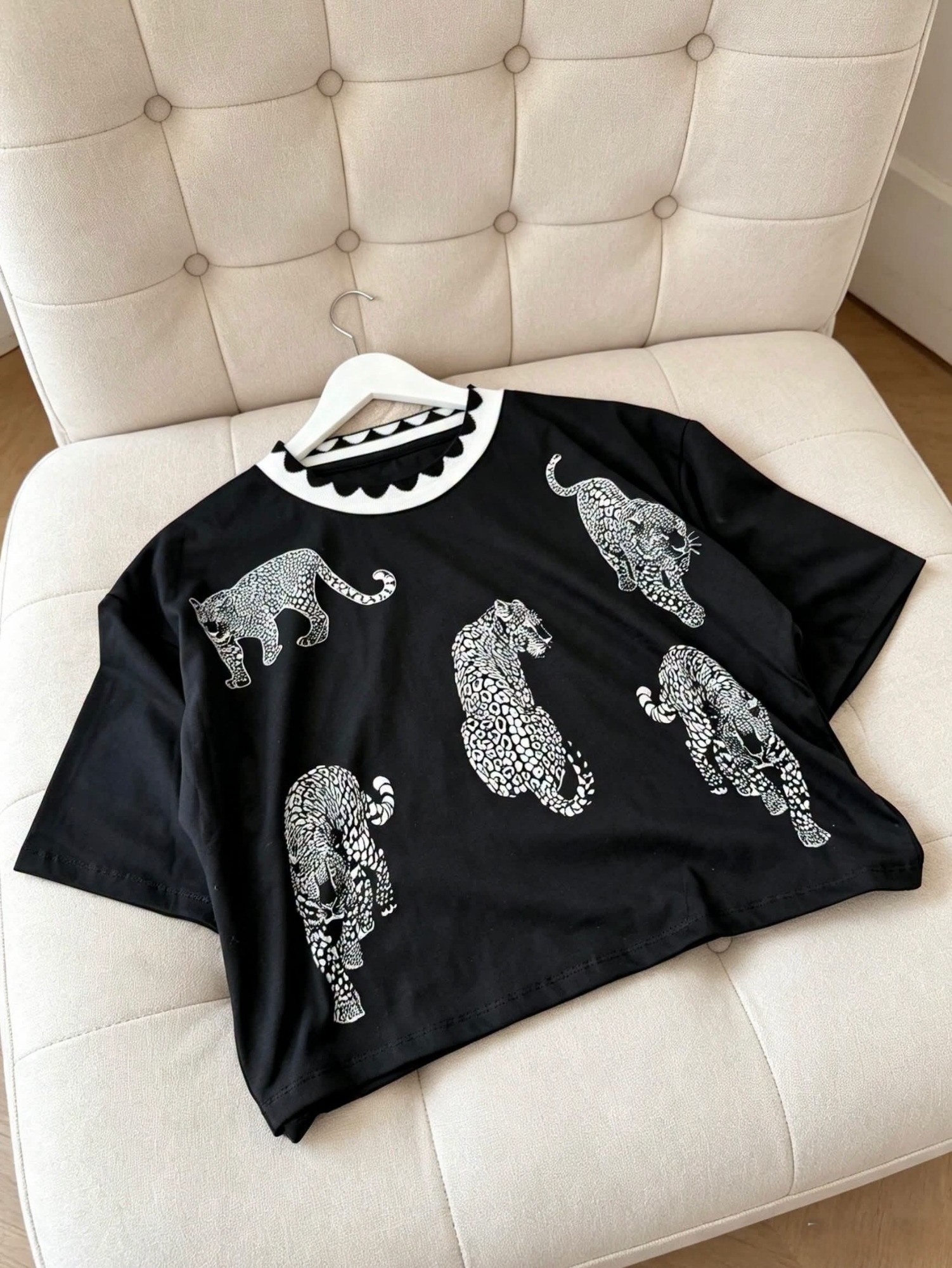Remera Cuello Tejidos (tendencia) - Imagen 6