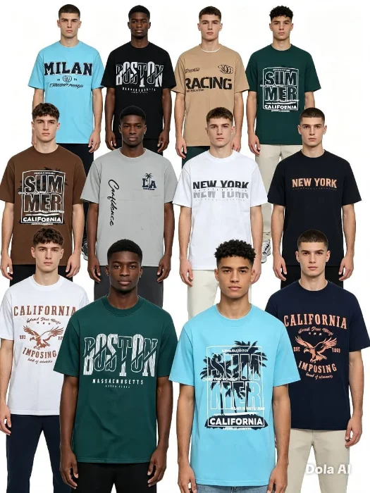 Remeras Varon Talle 1 al 6 Algodón Peinado 24.1 Premium