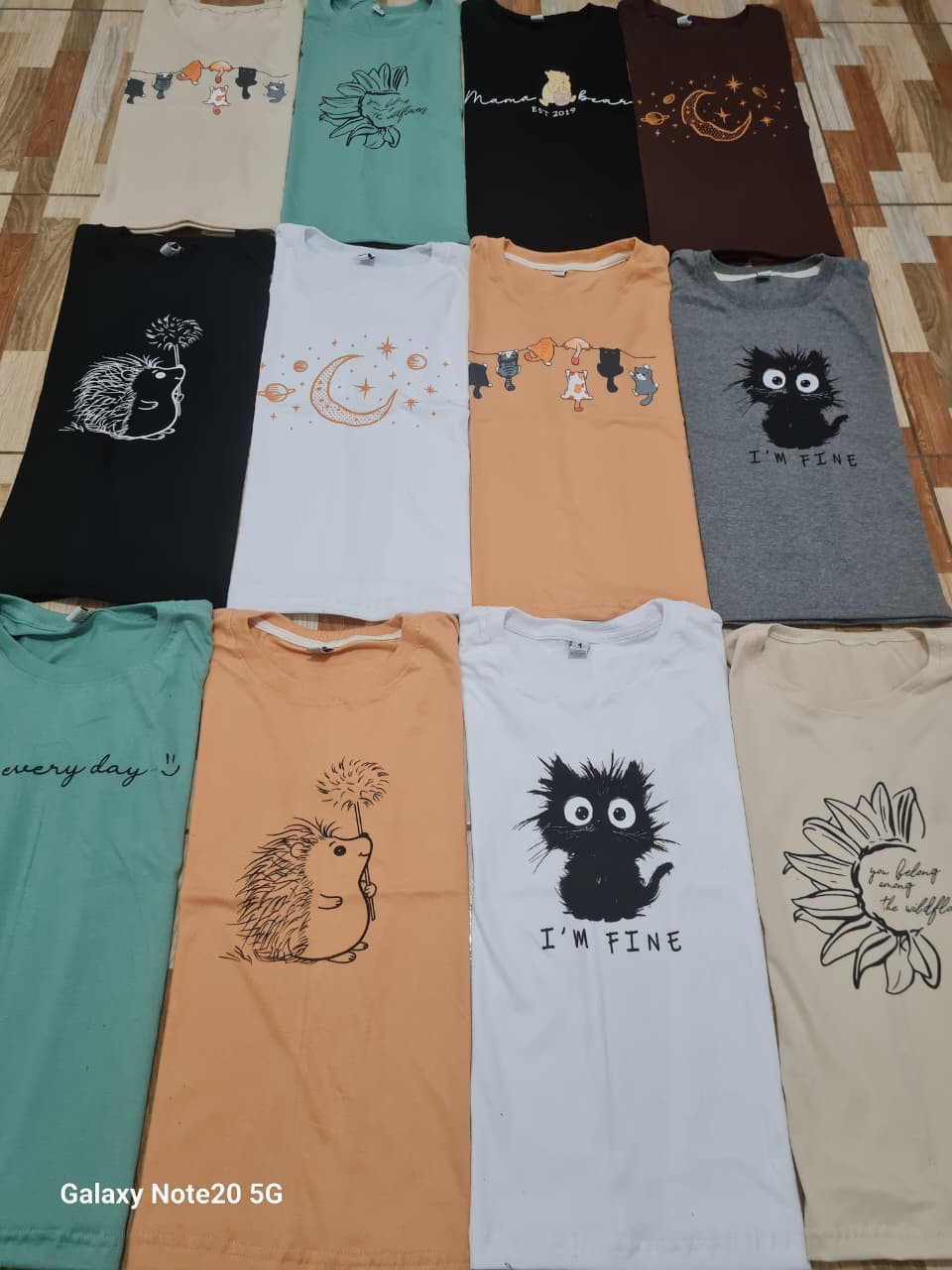 Remeras Básica Dama Talle 1 al 6 Algodón Peinado 24.1 - Imagen 3