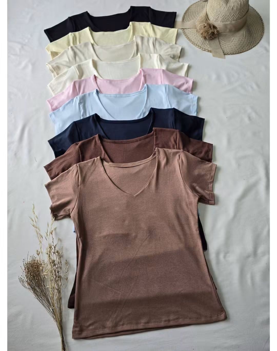 S.remera Basica en V - Imagen 2