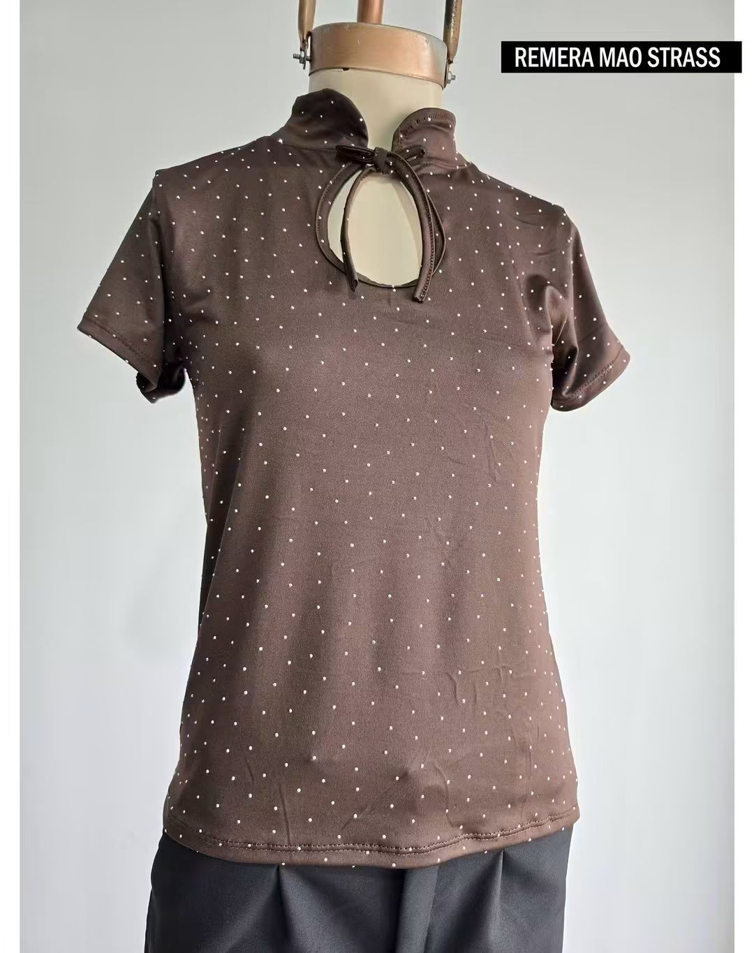 Remera Mao Strass - Imagen 2