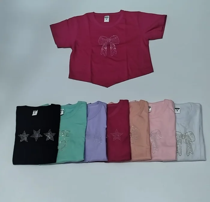 Remeras de Nena de Algodón