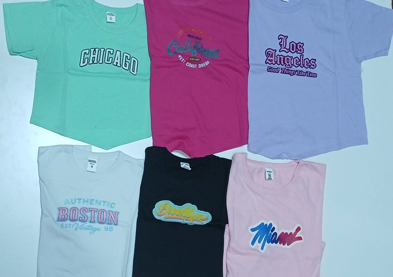 Remeras de Nena de Algodón - Imagen 2