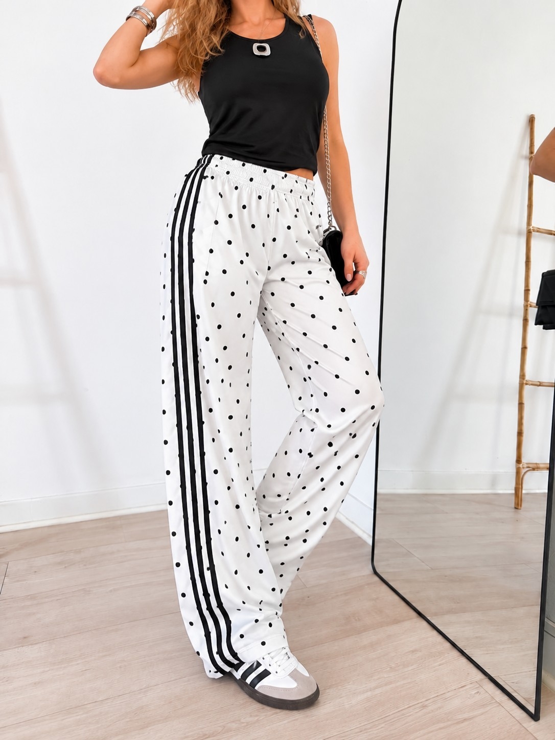 Pantalones Lunares con Tiras - Imagen 3