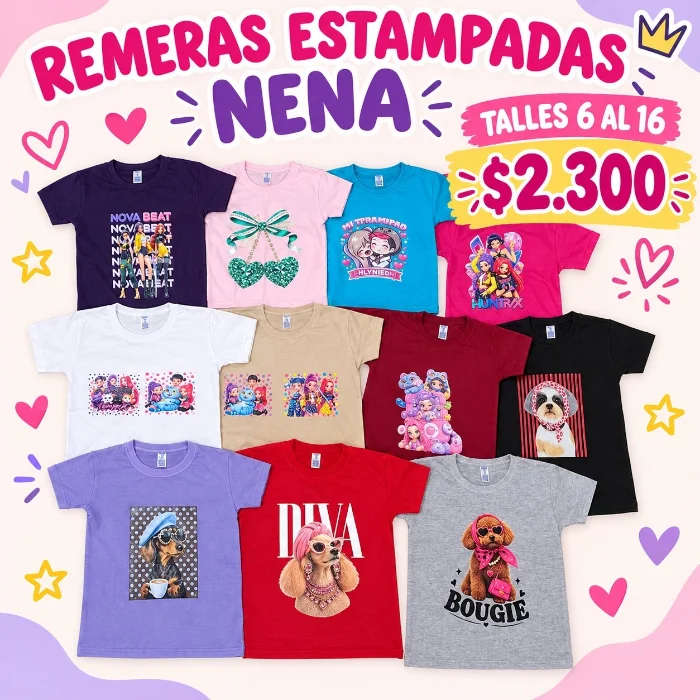 Remera de Nena